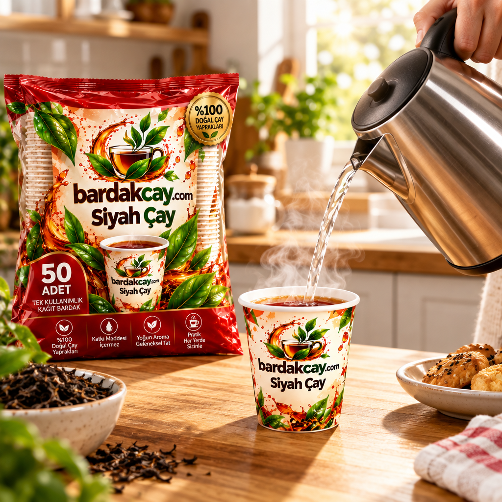 Bardakçay Siyah Çay - 50'li Hazır Bardak Çay